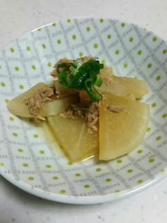 材料3つで簡単☆大根とツナの煮物-レシピのメイン写真