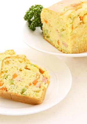 ケークサレ（カレー風味/オーブン使用）-レシピのメイン写真