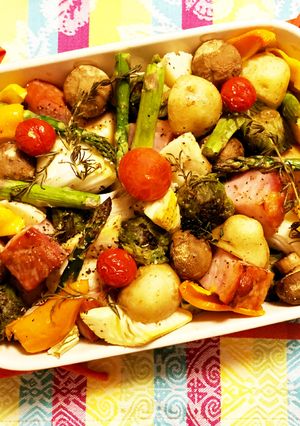春野菜尽くし☆イタリアンなオーブン焼き-レシピのメイン写真