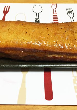 ダッチオーブンで自家製ベーコン-レシピのメイン写真