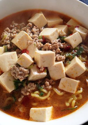 麻婆ラーメン-レシピのメイン写真