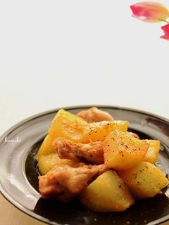 簡単♪大根と手羽元の照り煮-レシピのメイン写真