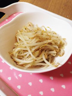 3分で簡単!!もやしナムル!-レシピのメイン写真