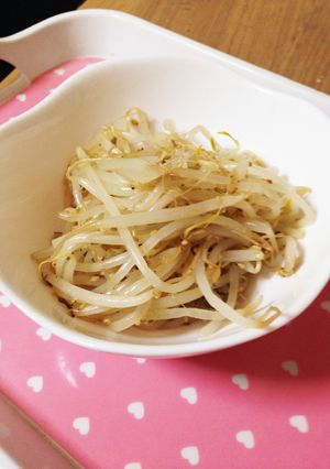 3分で簡単！！もやしナムル！-レシピのメイン写真