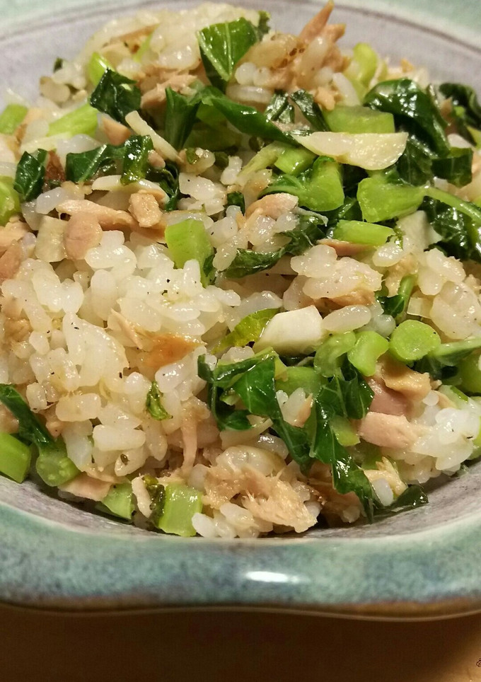 ★安旨★大根の葉とシーチキンの炒飯-レシピのメイン写真