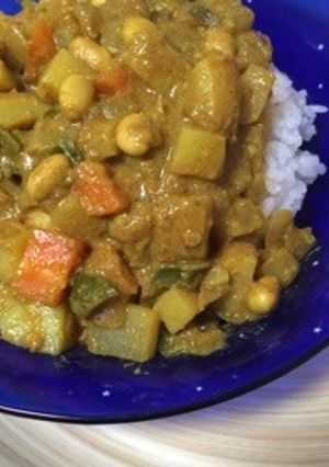 豆乳で野菜たっぷり豆カレー-レシピのメイン写真
