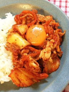 豚キムチ炒め-レシピのメイン写真