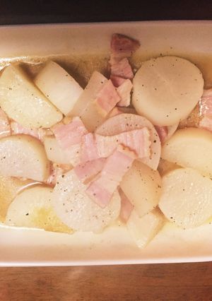 大根とベーコンの煮物-レシピのメイン写真