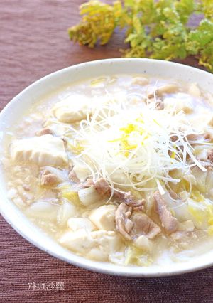 豆腐で健康＆節約✿豚肉と白菜の塩あんかけ-レシピのメイン写真