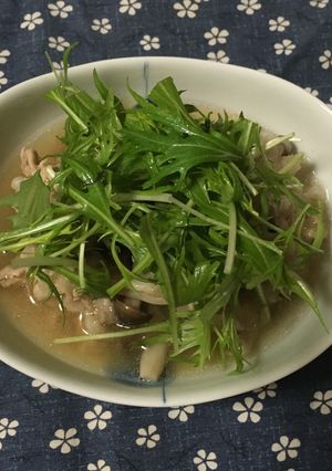 寒い冬に❀豚肉としめじのみぞれ煮❀-レシピのメイン写真