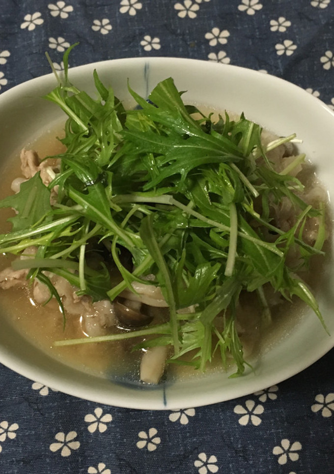 寒い冬に❀豚肉としめじのみぞれ煮❀-レシピのメイン写真