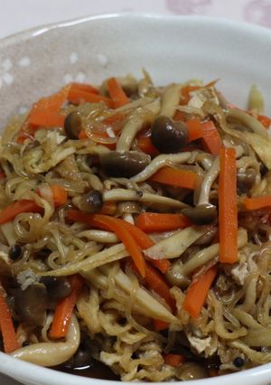 切り干し大根の五目煮-レシピのメイン写真