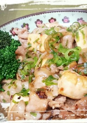 節約☆簡単☆豆腐と豚こまの照りペッパー味-レシピのメイン写真