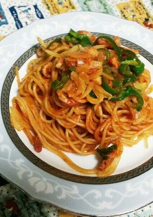 まなまゆへ♪ナポリタン-レシピのメイン写真