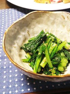 春菊のポン酢和え-レシピのメイン写真