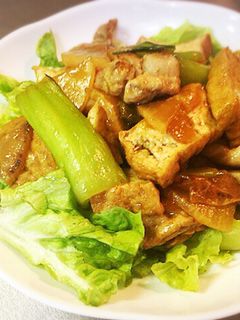 豚肉 大根 厚揚げの炒め物 牡蠣油-レシピのメイン写真