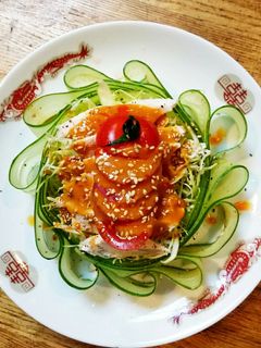 ピリ辛ゴマだれ棒々鶏-レシピのメイン写真