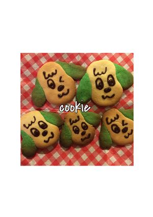 わんわん風クッキー-レシピのメイン写真