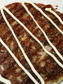 卵なし!包丁イラズのお好み焼き♪簡単タン-レシピのメイン写真