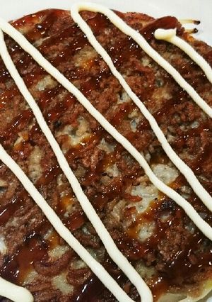 卵なし!包丁イラズのお好み焼き♪簡単タン-レシピのメイン写真