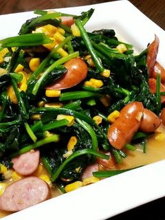 簡単 ほうれん草のバター炒め-レシピのメイン写真