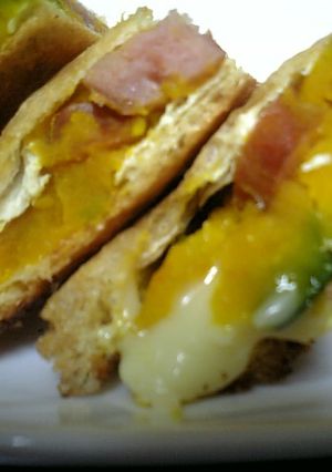 カリカリ揚げのかぼちゃサンド-レシピのメイン写真