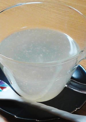 とろーり生姜とはちみつの片栗湯♡-レシピのメイン写真