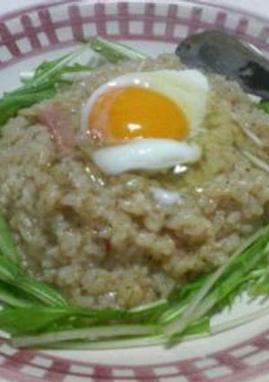 ♥にんにくとベーコンのチーズリゾット♥-レシピのメイン写真