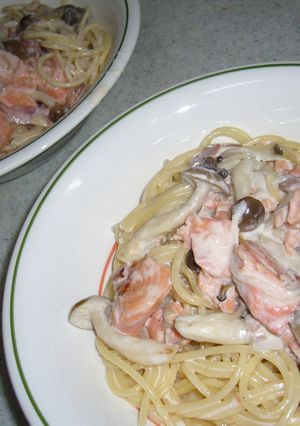 ☆簡単サーモンのｸﾘｰﾑﾊﾟｽﾀ☆-レシピのメイン写真