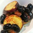 さつまいもと黒豆のはちみつ煮♡