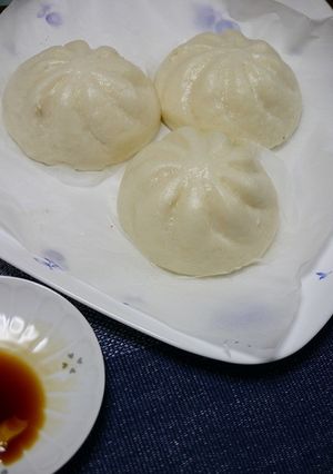 フライパンで簡単！中華まんの蒸し方-レシピのメイン写真