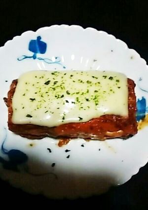 超節約、時短、洋風揚げ豆腐チーズのせ-レシピのメイン写真