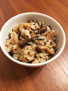余ったひじきの煮物でひじきご飯♡-レシピのメイン写真