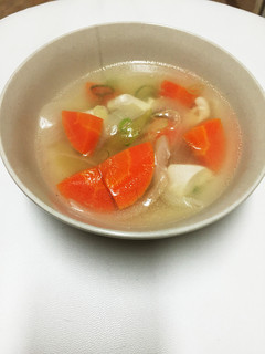 鶏肉の生姜スープ-レシピのメイン写真