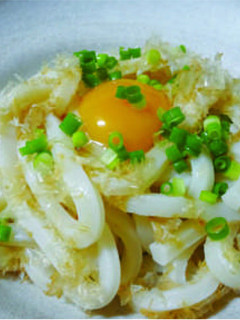鮭節まぶし釜揚げうどん-レシピのメイン写真