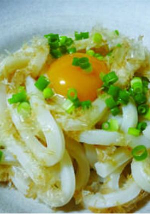 鮭節まぶし釜揚げうどん-レシピのメイン写真