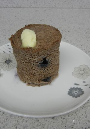 マグカップでフラックシードケーキ-レシピのメイン写真