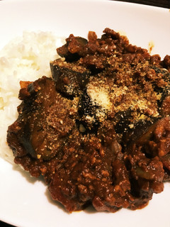 フライパン1つで茄子の本格キーマカレー-レシピのメイン写真