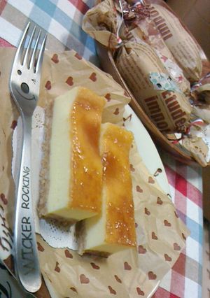簡単・濃厚・ずっしりベイクドチーズケーキ-レシピのメイン写真