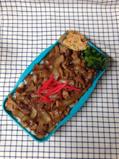 お弁当焼肉のせ-レシピのメイン写真