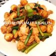 うずらの卵と胸肉の簡単ソテー☆