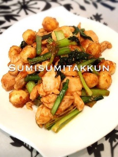 うずらの卵と胸肉の簡単ソテー☆-レシピのメイン写真