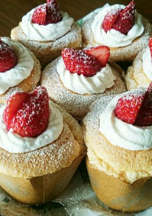 シフォンでカップケーキ-レシピのメイン写真