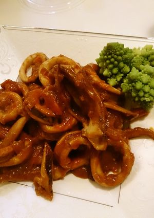 大すきだった「本」のいかカレー(^^♪-レシピのメイン写真