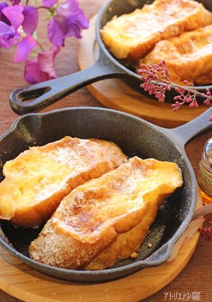 スキレットでこんがり✿フレンチトースト✿-レシピのメイン写真