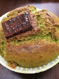 簡単抹茶マフィン-レシピのメイン写真