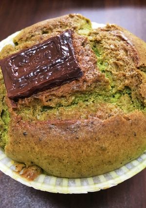 簡単抹茶マフィン-レシピのメイン写真
