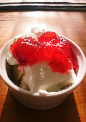 バナナ&ストロベリーヨーグルト-レシピのメイン写真