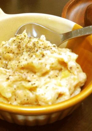簡単♪にんにく風味のツナマッシュポテト-レシピのメイン写真