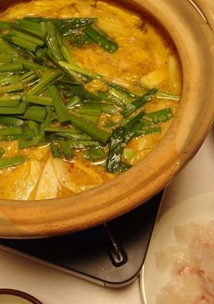 好相性！　塩坦々鯛しゃぶ（豚も一緒だよ）-レシピのメイン写真